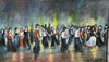 "Can It Be Me?" -  An original water colour painting by Neil Thompson. Size 24 cm wide by 14  cm tall.
