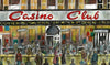 "Outside the Casino, IV" - Original Water Colour Painting by Neil Thompson. Size - 32 cm wide by 24 cm tall.