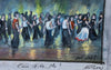 "Can It Be Me?" -  An original water colour painting by Neil Thompson. Size 24 cm wide by 14  cm tall.