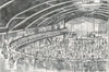 "All Nighter at the Casino" - An original pencil sketch of the packed dance floor at the Casino. 31 cm by 24.5 cm.