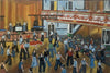"Ever Again - Wigan Casino" - Mounted and Framed (Black Frame). Overall size 31.5 cm wide by 23 cm tall.