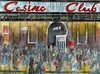 "Outside the Casino Club III" - Original Water Colour Painting by Neil Thompson. Size - 25 cm wide by 17 cm tall.