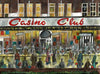 "Outside the Casino, IV" - Original Water Colour Painting by Neil Thompson. Size - 32 cm wide by 24 cm tall.
