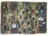 "Ever Again - Out on the Floor" - An original water colour painting of a packed Northern Soul dance floor. 33 cm by 21 cm.