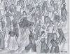 "Just Dance Now, Preparatory Sketch" - Original Pencil Sketch by Neil Thompson. Size - 21 cm wide by 14.5 cm tall.