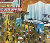 "You Made Me This Way" - An original oil painting on canvas of the dance floor at Wigan Casino. Size : 50 cm by 40 cm.