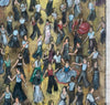 "Everybody Dance Now" - Original Water Colour Painting by Neil Thompson. Size - 17 cm wide by 25 cm tall.