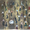 "Ever Again - Out on the Floor" - An original water colour painting of a packed Northern Soul dance floor. 33 cm by 21 cm.