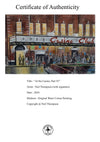 "At the Casino, Part IV" - Original water colour painting, mounted and framed.