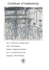 "Out on the Floor at the Casino" - An original pencil sketch of the packed dance floor at Wigan Casino