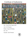 "Always There : Wigan Casino" - Original Oil Painting on canvas by Neil Thompson. Size - 60 cm wide by 50 cm tall.