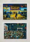 "The Torch" and "At the Torch" - Two signed limited edition prints. Two sizes are available, A4 and A3.