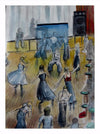 "The Blue Lamp" - A signed limited edition print. Two sizes available, A4 and A3.