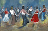 "In Orbit" - a signed limited edition print of a packed Northern Soul dance floor, mounted and framed.