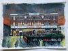 "Casino Nights, Part II" - Original Acrylic Painting by Neil Thompson. Size - 40 cm wide by 28 cm tall.