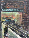 "The Start of the Night" - Original Oil Painting by Neil Thompson, 27 x 22 cm.