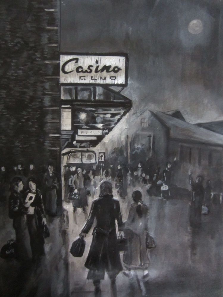"Wigan Casino - The Black and White Series" A set of five  prints. Each print is 7 inches by 5 inches.
