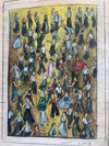 "Everybody Dance Now" - Original Water Colour Painting by Neil Thompson. Size - 17 cm wide by 25 cm tall.