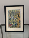 "Breakout" - Original water colour painting, mounted and framed.