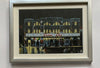 Three mounted and silver framed prints of the 3 great Northern Soul clubs, each 21 cm wide by 16 cm tall.
